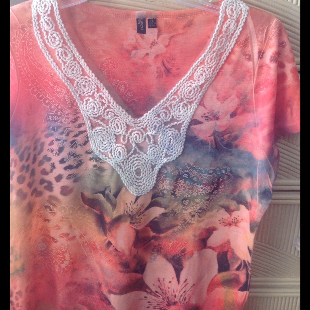 Host Pick🌸NWOT Susan Lawrence Sz PL,100%Polyester BlouseSoft
